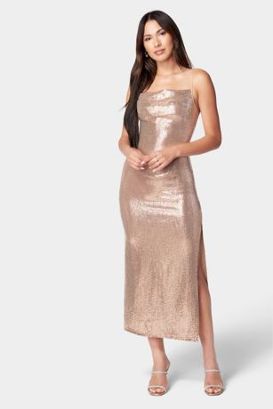 Picture of Spaghetti Long Slim Maxi Gown