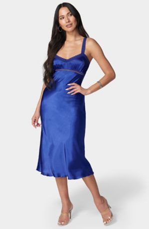 Picture of Satin Midi Dress