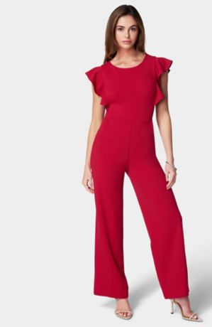 Picture of Flutter Sleeve Core Jumpsuit