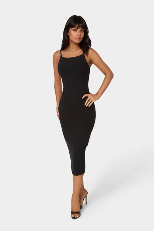 Picture of Square Neck Slim Maxi Dress