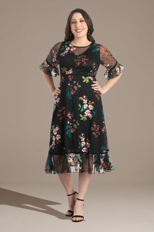 Picture of Wildflower Embroidered A-Line Dress