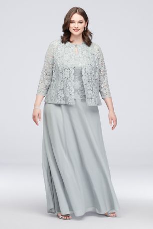 plus size skirt and jacket sets