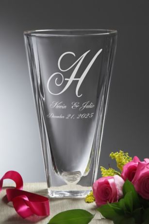 Picture of Lasting Impressions Etched Crystal Vase