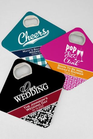 personalized wedding bottle opener