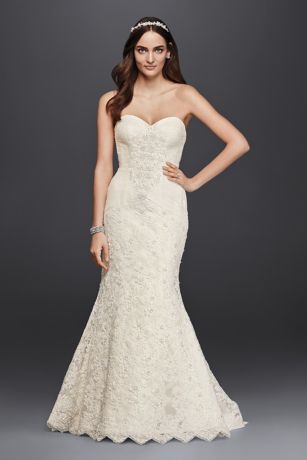 lace trumpet dress