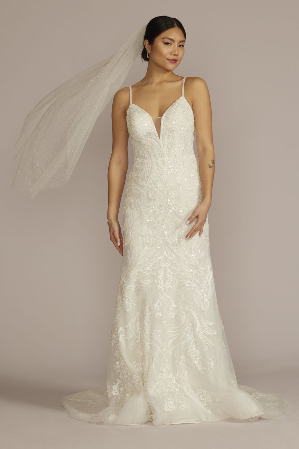 David store bridal petite