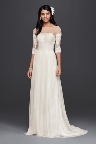 david's bridal boho