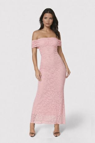 Picture of Off-the-Shoulder Lace Sheath Dress