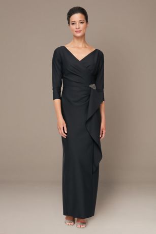 Picture of Compression Dress with Ruffle and Embellishment