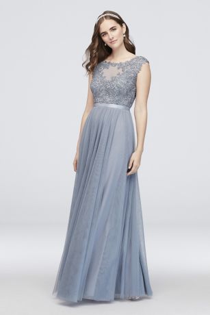 a line evening gown