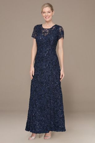 Picture of Petite Soutache Dress with Short Sleeves