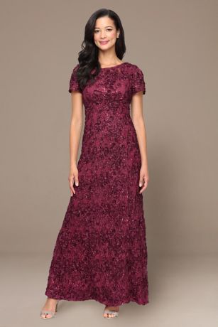 Picture of Petite Soutache Dress with Short Sleeves