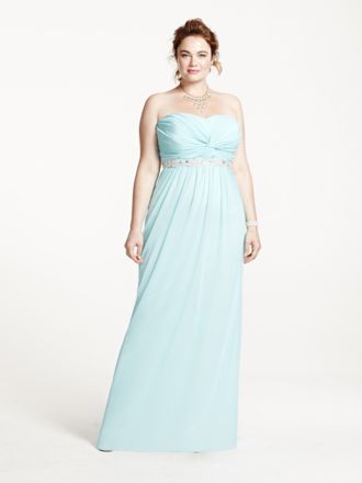 evening gowns for small bust