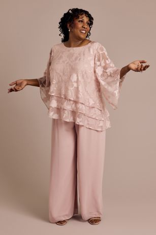 Picture of Tiered Chiffon Popover Top