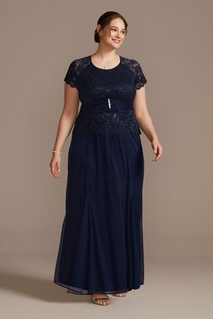 short sleeve plus size dress