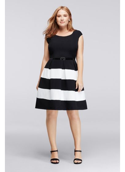 Short A-Line Cap Sleeves Cocktail and Party Dress - Jump