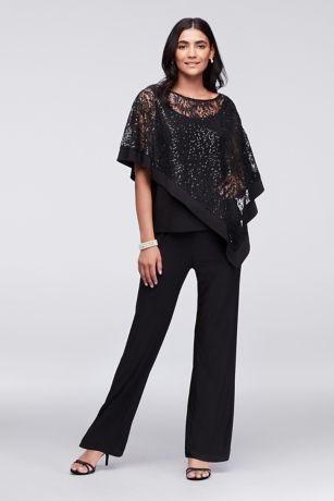 davids bridal pant suit