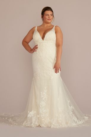 Picture of Removable Train Mermaid Wedding Dress