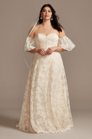 davids bridal plus size dresses