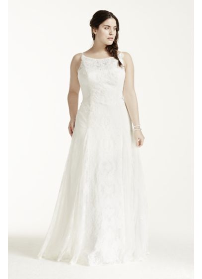 Long A-Line Romantic Wedding Dress - Melissa Sweet