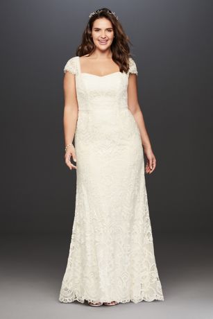 vintage lace plus size wedding dresses