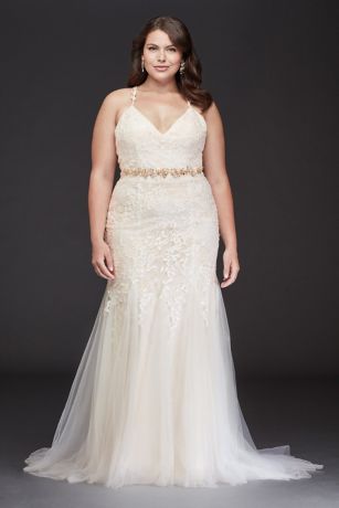 plus size strapless wedding dresses