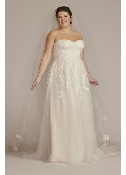 Long A-Line Boho Wedding Dress - Melissa Sweet