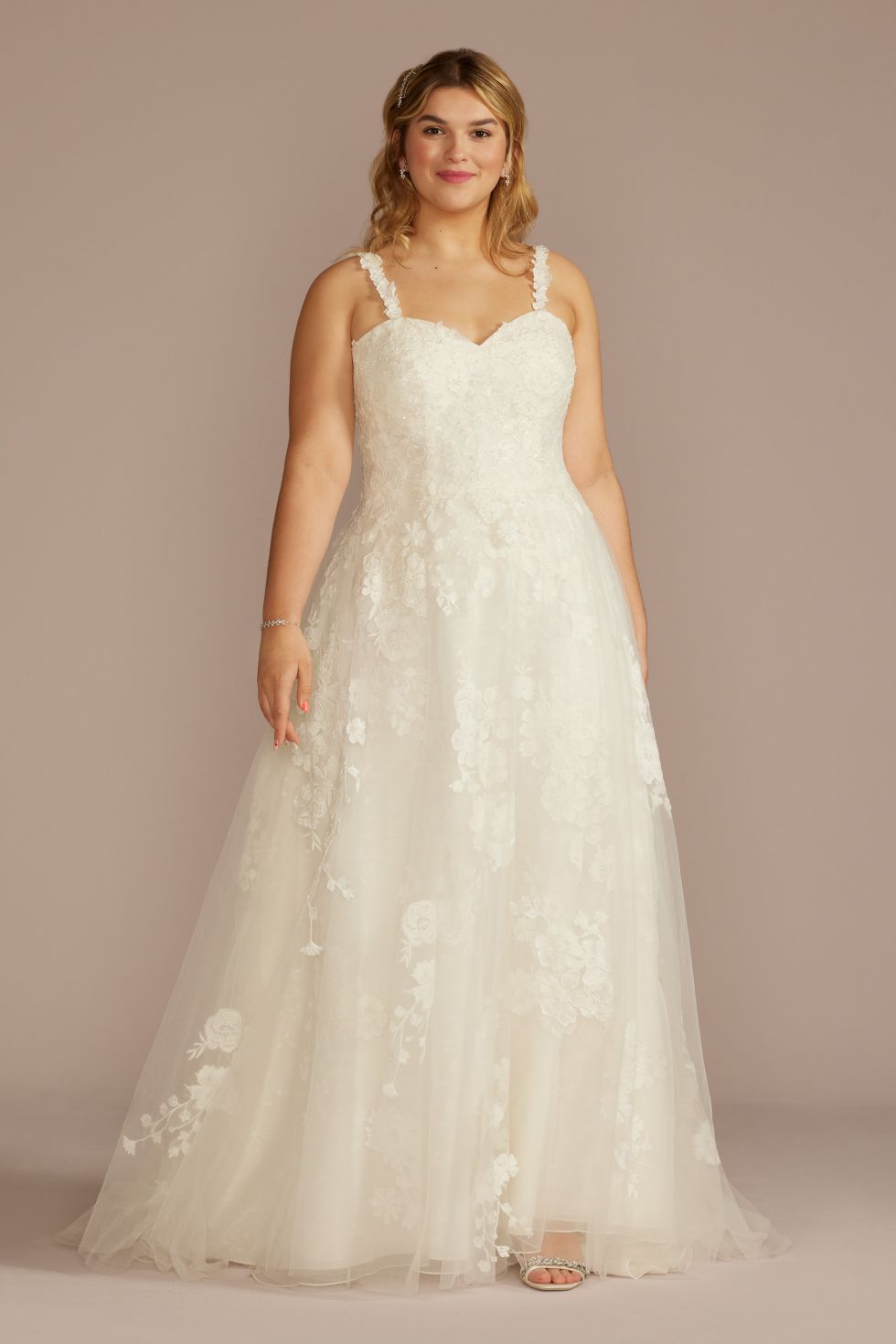 David's bridal plus size special hot sale occasion dresses