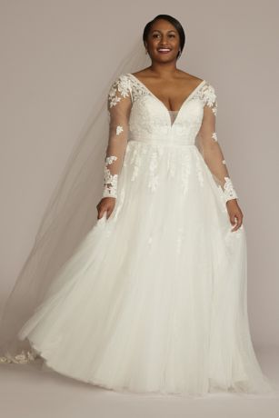 wedding dress for chubby arms