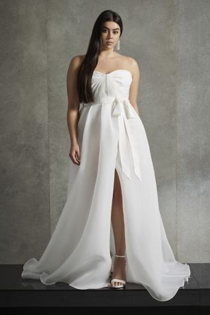 vera wang plus size gowns