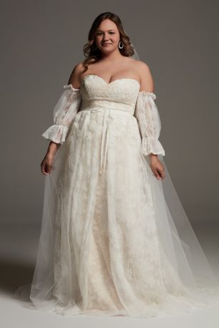 plus size in white