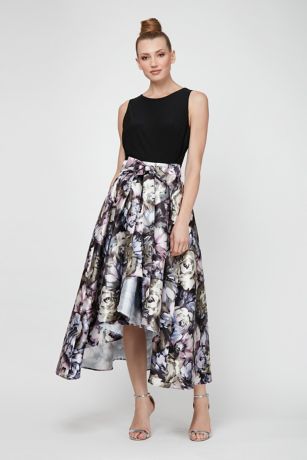 high low ball gown skirt