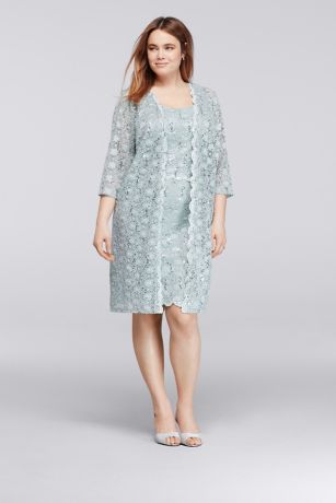 sage green plus size dress