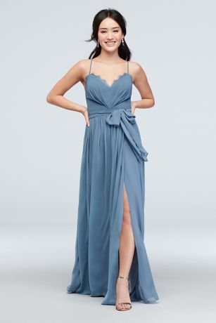 chiffon gown dress