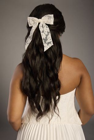 Picture of Lace Bow Barrette