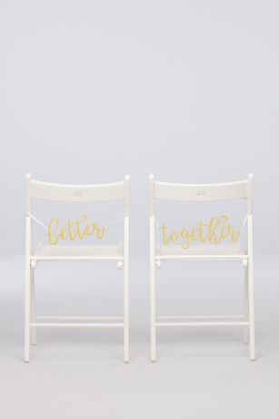 Better Together Chair Sign