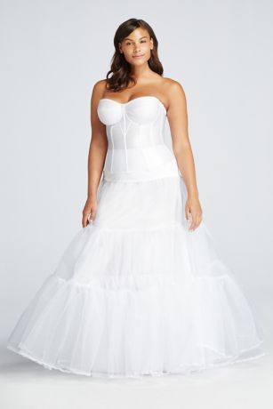 Plus Size Ball Gown Silhouette Slip 