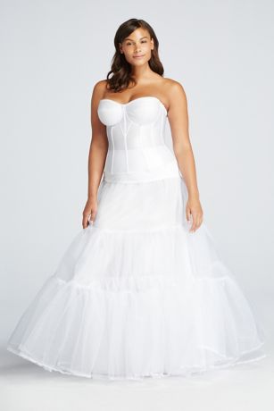 plus size bridal slip