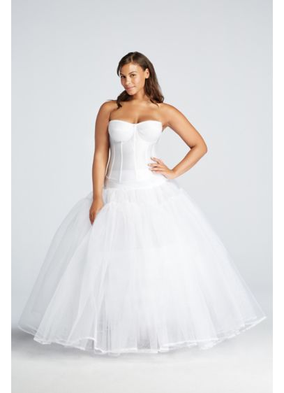 Extreme Ball Gown  Hoop  Plus Size Slip David s Bridal 