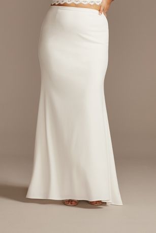 plus size wedding dress separates