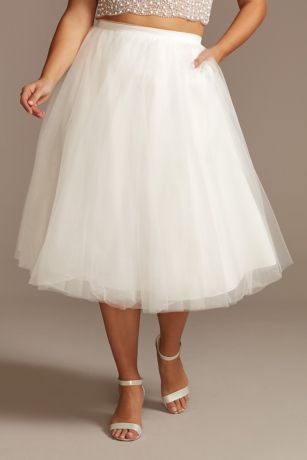 plus size wedding separates