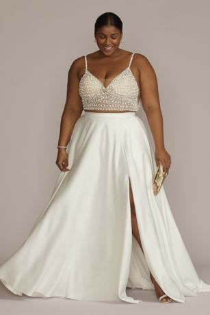 plus size bridesmaid separates