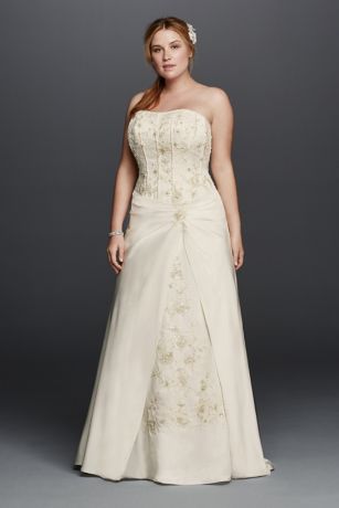 david's bridal plus size bridesmaid