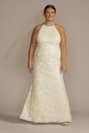 david's bridal plus size gowns