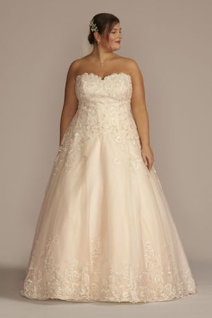 Light Pink Blush Wedding Dresses David S Bridal