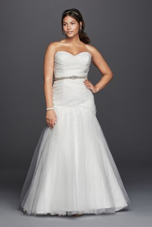 david's bridal plus size bridesmaid