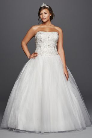 david's bridal princess ball gown