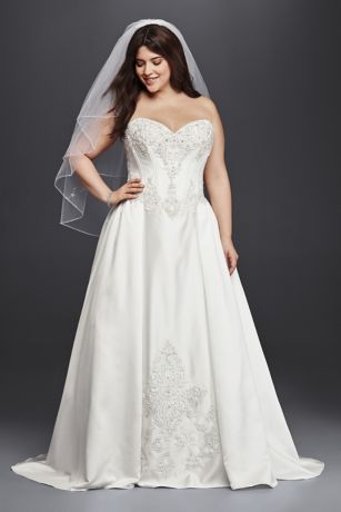 cheap plus size ball gown wedding dresses