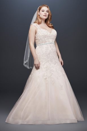 david's bridal mermaid wedding dress