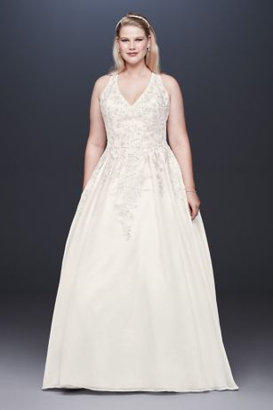 david's bridal full figure wedding dresses